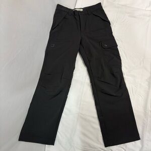 MEC Surplus Pants Fleece Lined Nylon Children’s 12 Grey Outdoor Adjustable Dry